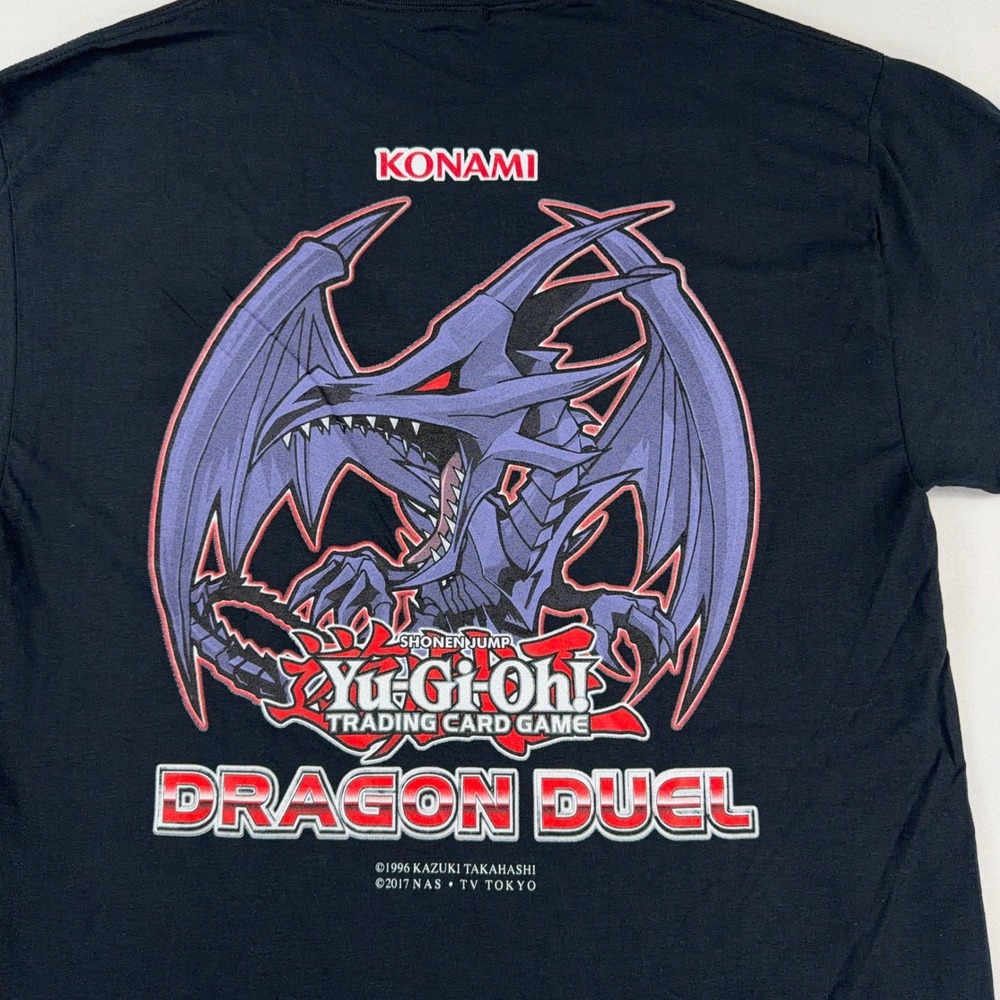 Yu-Gi-Oh! Dragon Duel TCG Red-Eyes B. Dragon Graphic T-Shirt Mens Medium 2017